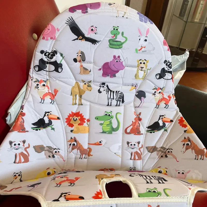 Cute Baby Chair Cushion Oxford Cover Compatible for Prima Pappa Siesta Zero 3 Aag Baoneo Dinner Chair Seat Case Bebe Accessories