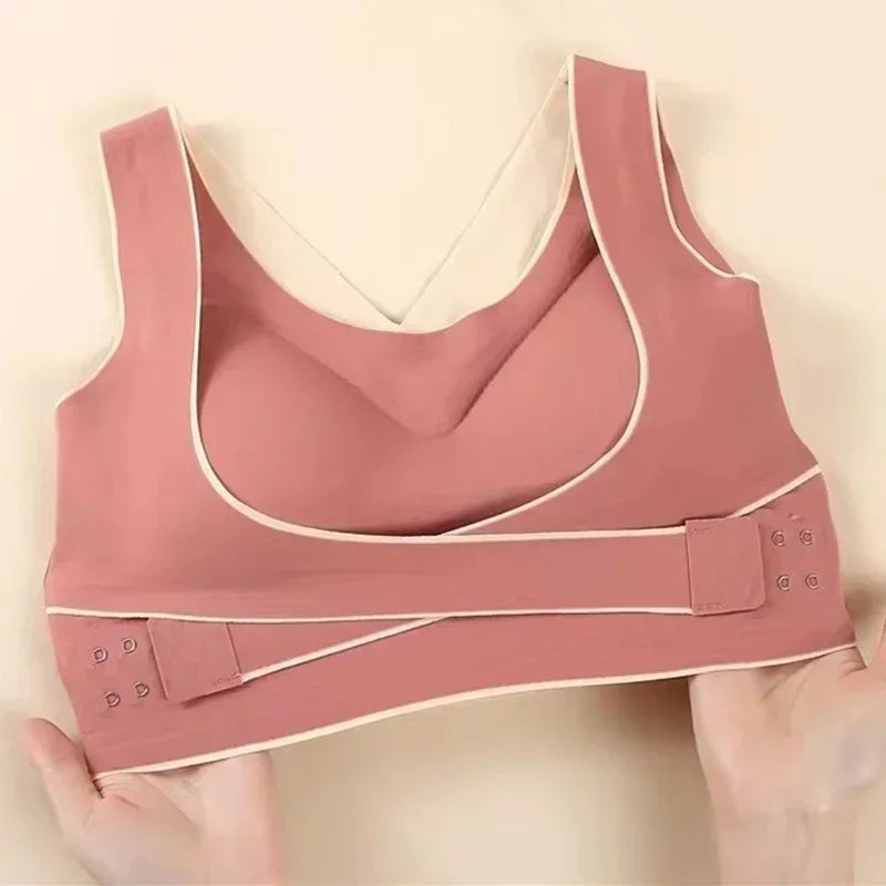 Posture Correction Bra Seamless Women's Underwear adjustable Push Up Brassiere Shockproof Sports Vest Corset Back Bralette