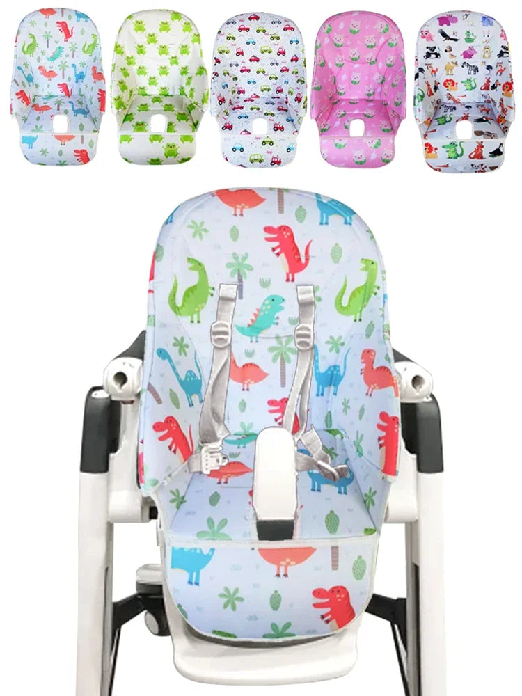 Cute Baby Chair Cushion Oxford Cover Compatible for Prima Pappa Siesta Zero 3 Aag Baoneo Dinner Chair Seat Case Bebe Accessories