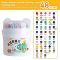 12/24/36/48 Color Silky Twistable Crayons Washable Art Supplies Multicultural Pastel Gel Crayons,Easy Grip Coloring Gift School