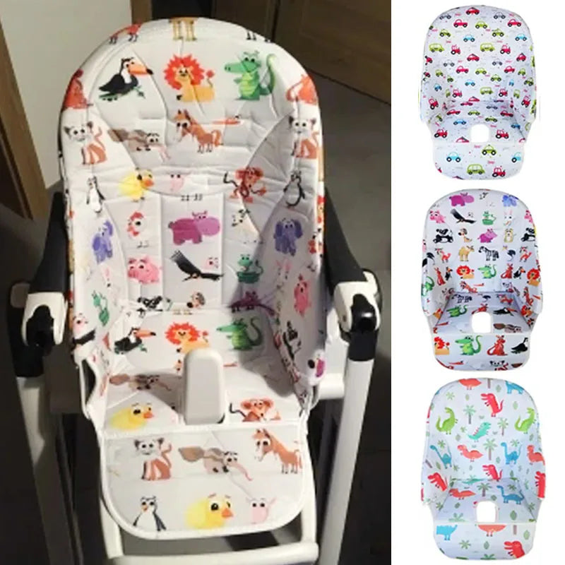 Cute Baby Chair Cushion Oxford Cover Compatible for Prima Pappa Siesta Zero 3 Aag Baoneo Dinner Chair Seat Case Bebe Accessories