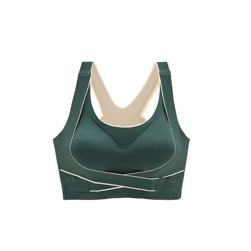 Posture Correction Bra Seamless Women's Underwear adjustable Push Up Brassiere Shockproof Sports Vest Corset Back Bralette