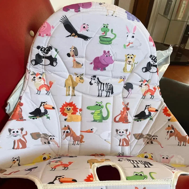 Cute Baby Chair Cushion Oxford Cover Compatible for Prima Pappa Siesta Zero 3 Aag Baoneo Dinner Chair Seat Case Bebe Accessories