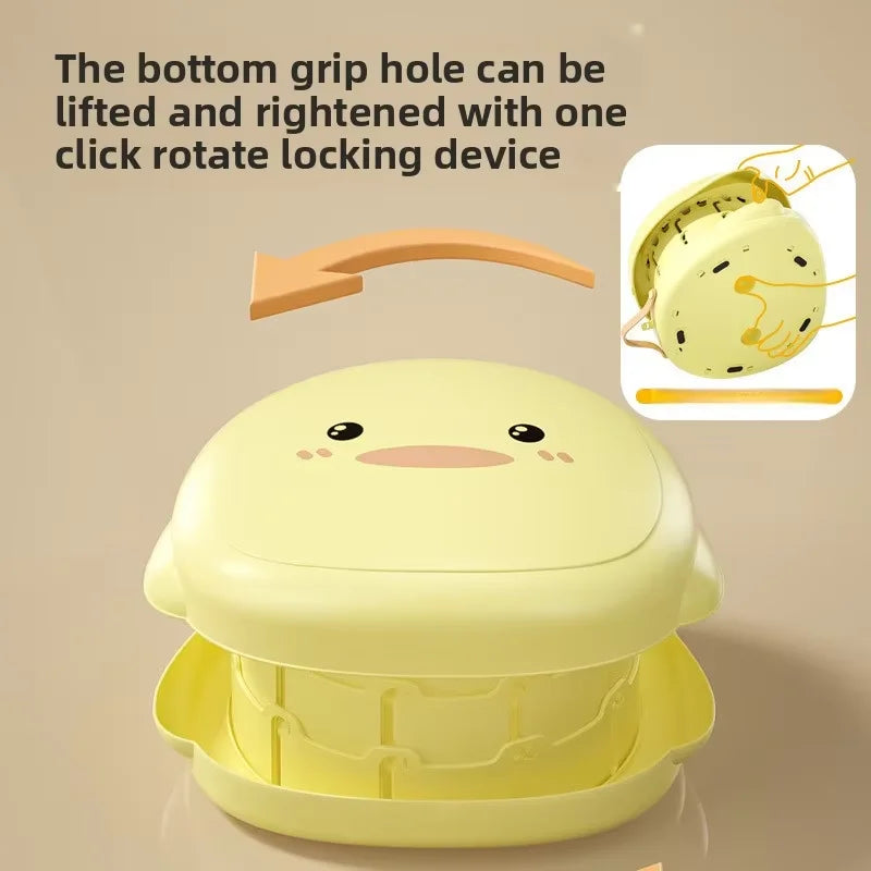 Foldable Portable Potty for Kids -Travel Potty for Boys and Girls Portable Urinal for Children Car Seat Potty for Babies