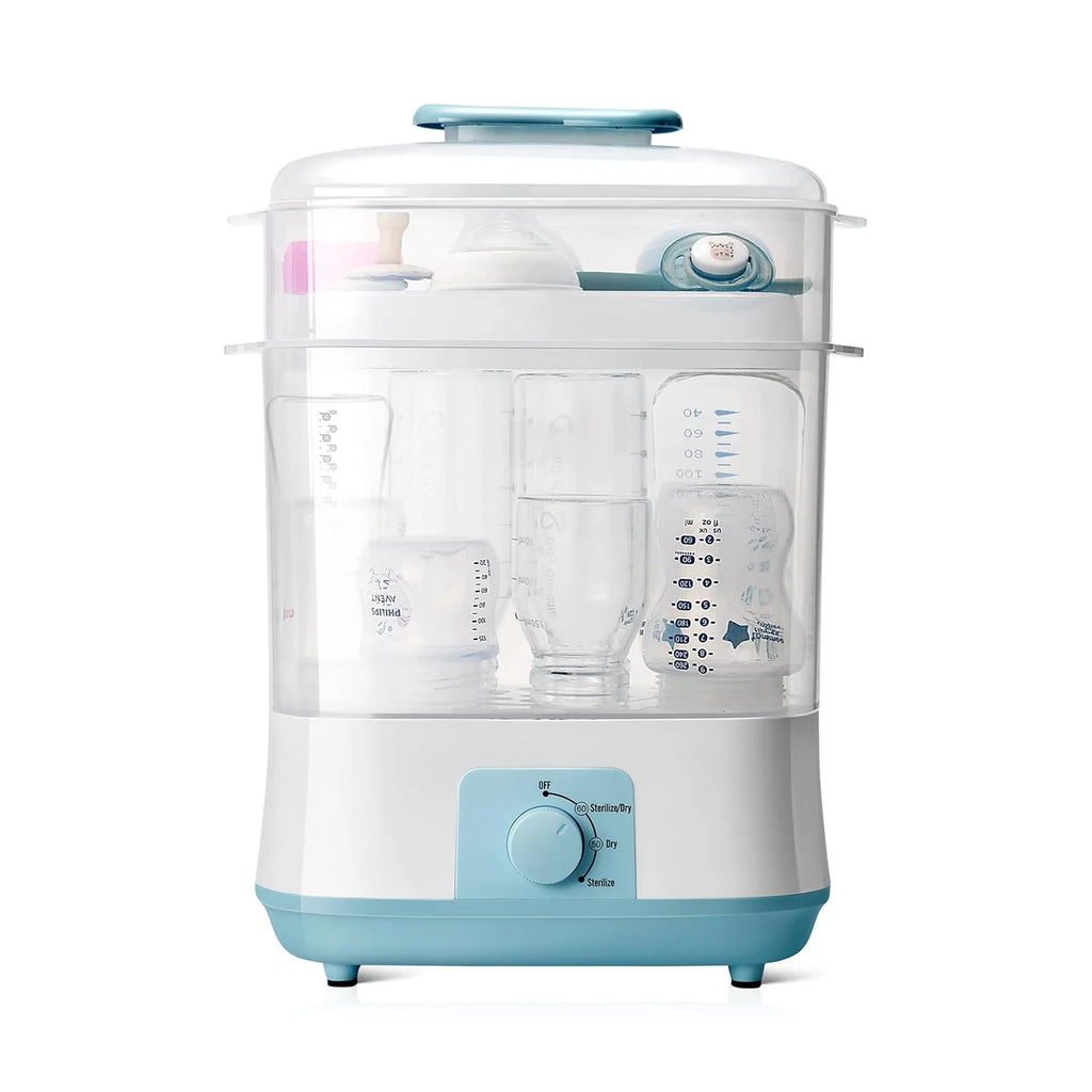 Large Capacity Baby Bottle Sterilizer And Dryer 2-in-1 Electric Steam Sterilization Machine for Infant Kids Feeding Newborn