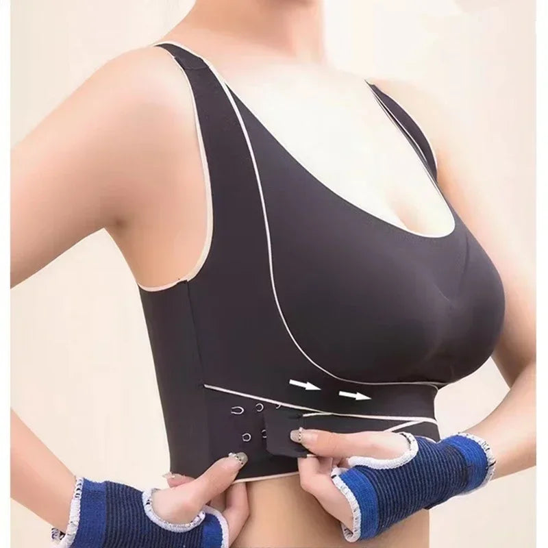Posture Correction Bra Seamless Women's Underwear adjustable Push Up Brassiere Shockproof Sports Vest Corset Back Bralette