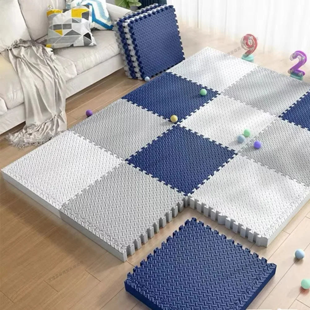 8Pcs 60x60cm Baby Play Mat Thickness 2.5cm Foam Interlocking Floor Protector Mat for Kids Nursery Soft Puzzle Mats for Children