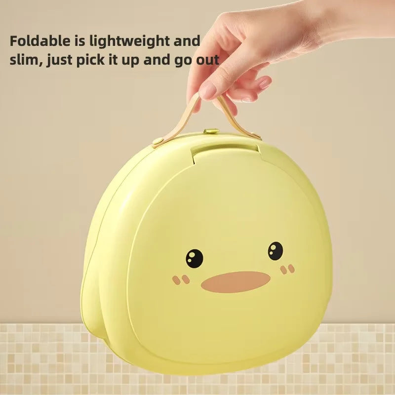 Foldable Portable Potty for Kids -Travel Potty for Boys and Girls Portable Urinal for Children Car Seat Potty for Babies