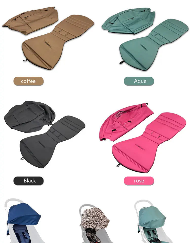 175 Degrees Stroller Hood Cushion Compatible With Babyzen YOYO2 Stroller Accessories Pram Cushion Pad Sun Shade Cushion Seat
