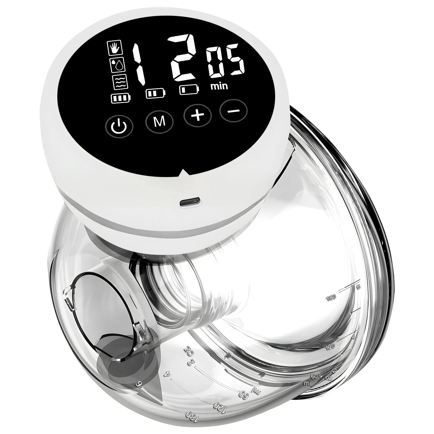 Wearable Electric Breast Pump Painless Double-Sided, Fully Automatic, Hands-Free Breast Collector for Breastfeeding