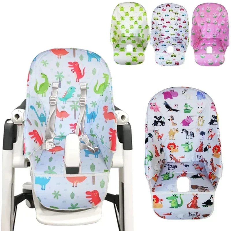 Cute Baby Chair Cushion Oxford Cover Compatible for Prima Pappa Siesta Zero 3 Aag Baoneo Dinner Chair Seat Case Bebe Accessories