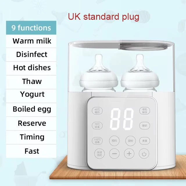 Baby Bottle Warmer Multi function Fast Baby Accessories Food Heater Milk Warmer Steriliser with ACcurate Temperature Control