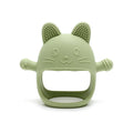 Food Grade Baby Silicone Gloves Teether Soys Pacifiers Kids Teething Toys Newborn Dental Care Gums Molar Stick Baby Items