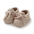 Infant Baby Shoes Knitted Newborn Boys Girl Footwear Fashion Solid Shallow Boots Shallow Kid 0-18M Clothing Accessories Handmade